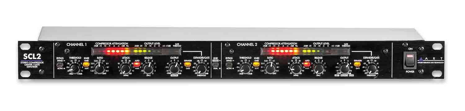 Art SCL2 Dual / Stereo Compressor / Limiter Expander with Gate - Hollywood DJ