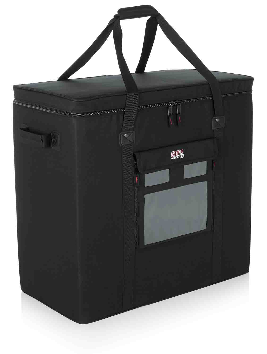 Gator Cases GL-LCD-2224 Rigid EPS Polyfoam Lightweight Flat Screen and Monitor Case - 22″ X 22″ X 9″ - Hollywood DJ