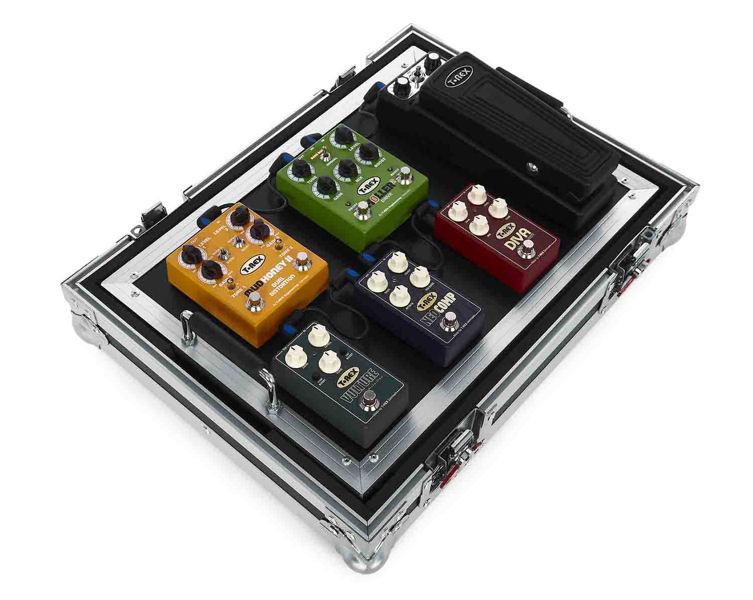 Gator Cases G-TOUR PEDALBOARD-SM Small Tour Grade Pedal Board and Flight Case for 8-10 Pedals - Hollywood DJ