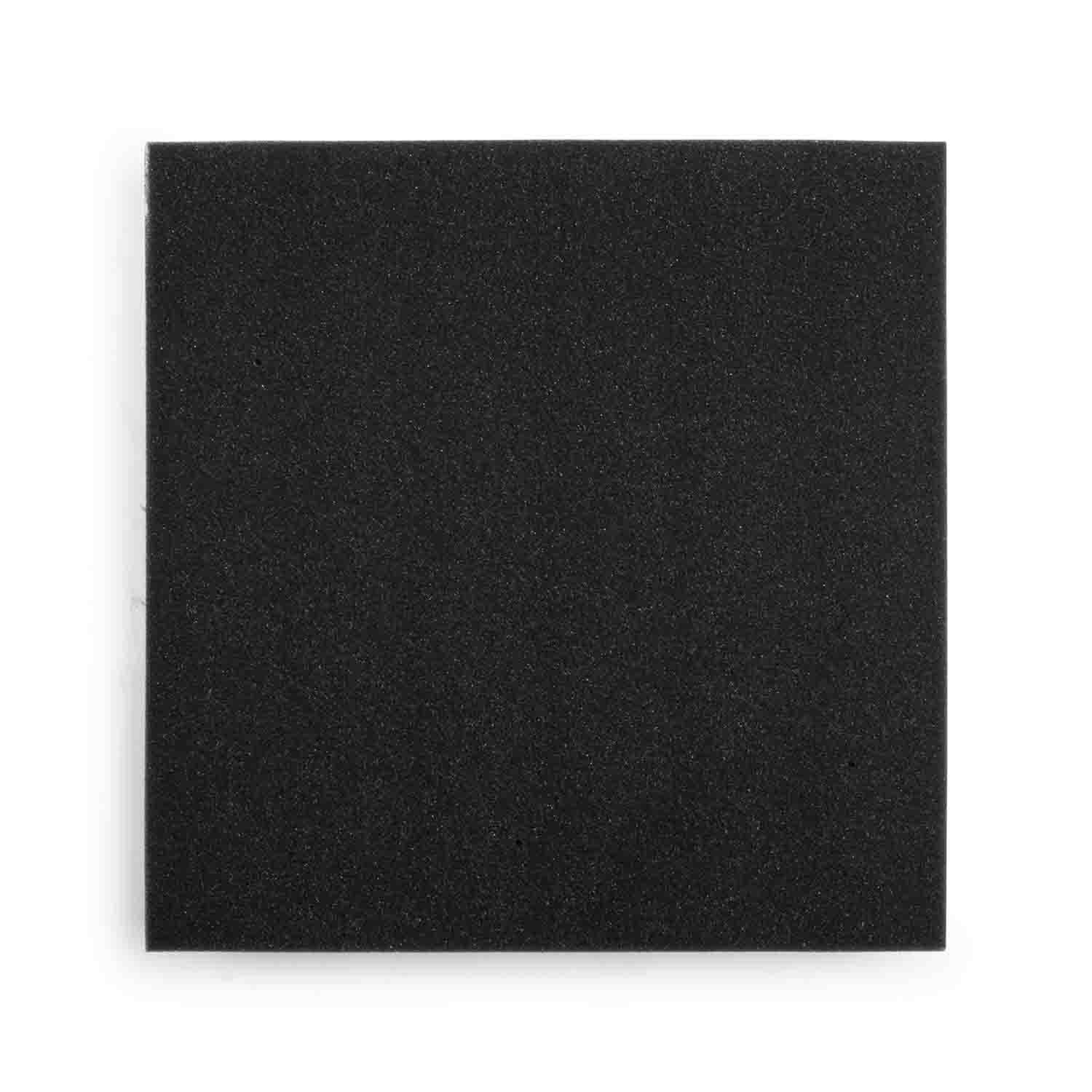 Gator Frameworks GFW-ACPNL1212PCHA-2PK Charcoal 12x12" Acoustic Pyramid Panel - 2 Pack - Hollywood DJ