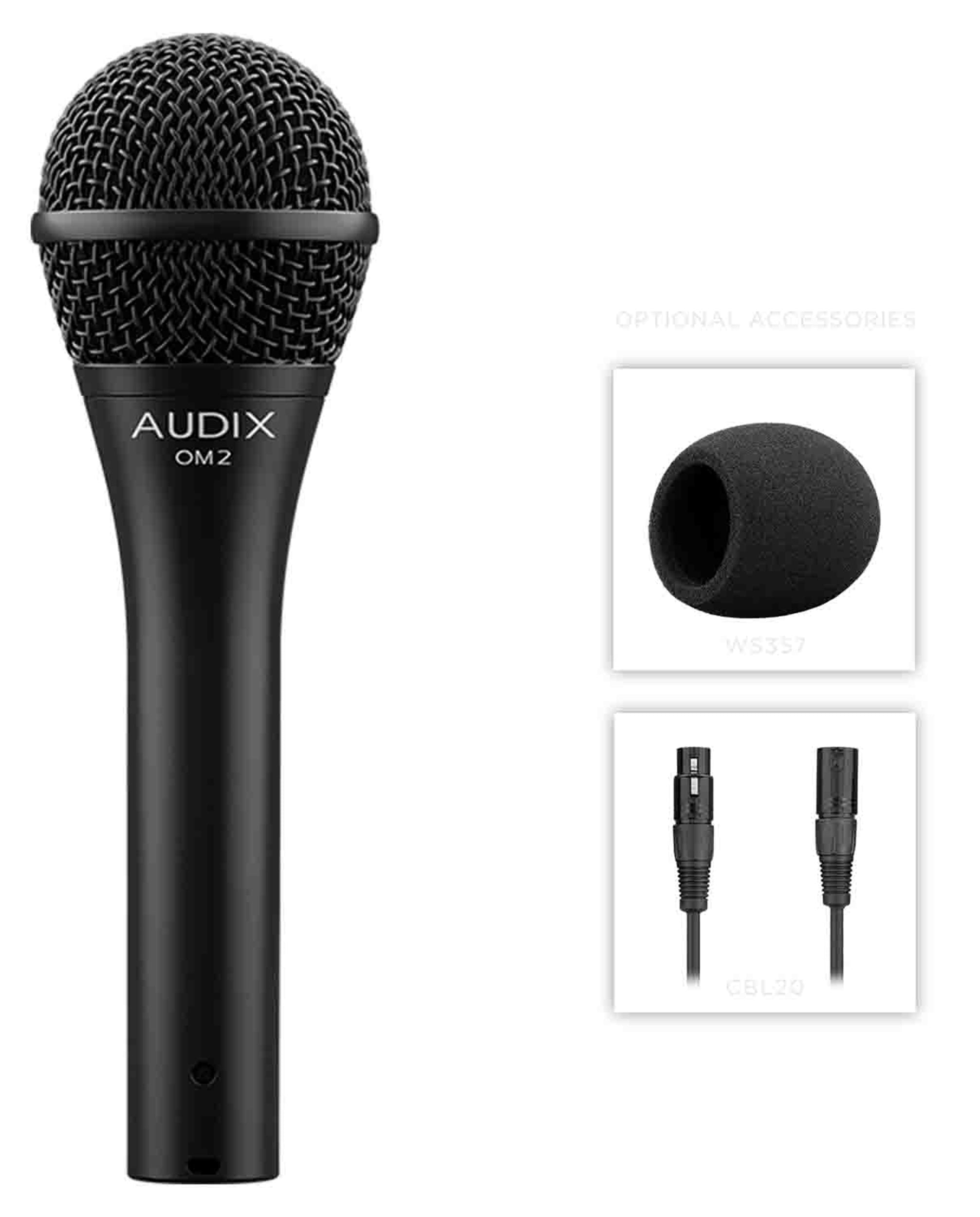 B-Stock: Audix OM2 Handheld Hypercardioid Dynamic Microphone by Audix