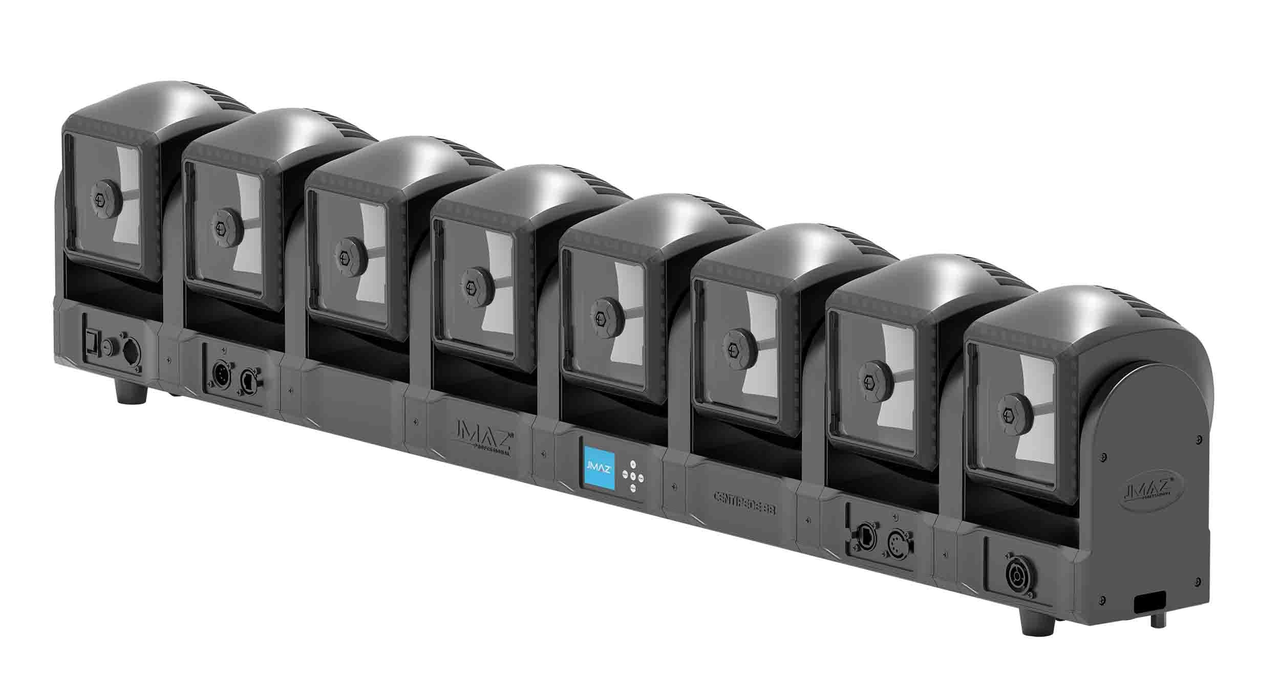 JMAZ Professional JP1002 Centipede B8 8 x 60W LED Active Wave Bar RGBW LED by JMAZ