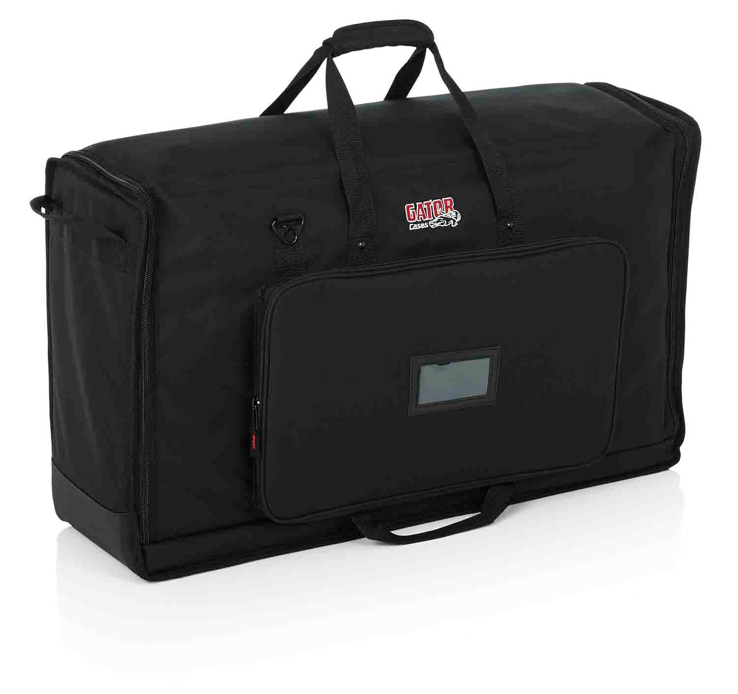 Gator Cases G-LCD-TOTE-MDX2 Nylon Carry DJ Bag for 2 LCD Screens - Hollywood DJ