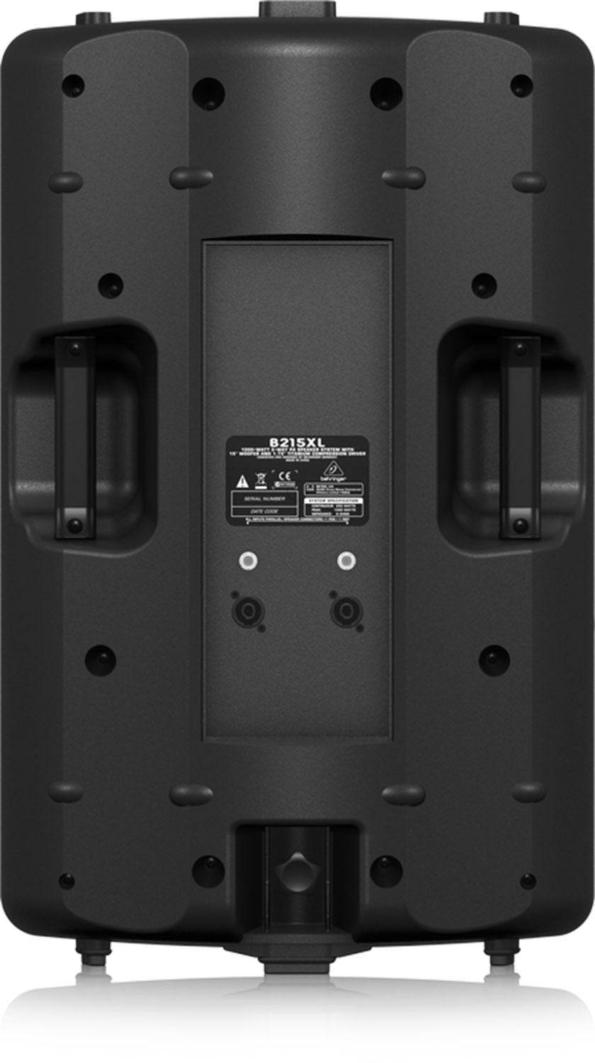 Behringer B215XL, 1000-Watt 2-Way PA Speaker System With 15" Woofer and 1.75" Titanium Compression Driver - Hollywood DJ