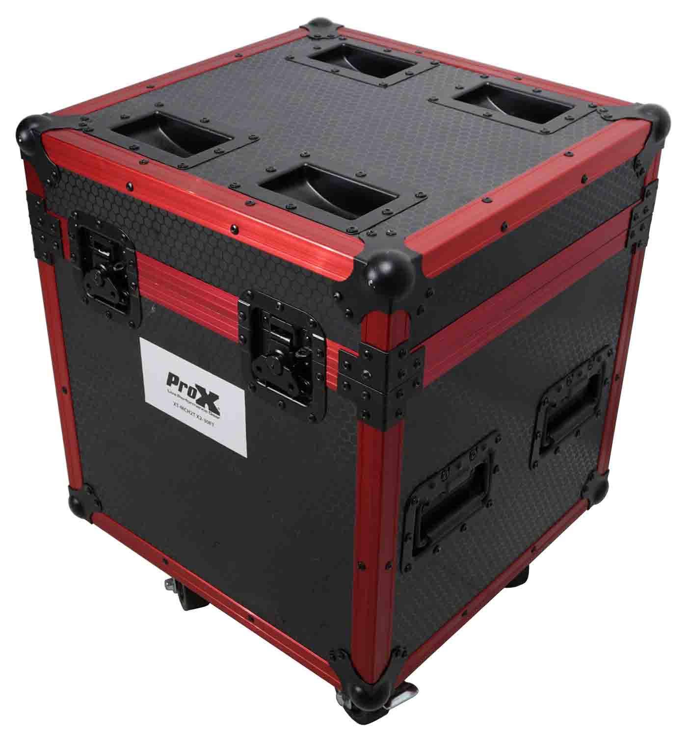 PROX XT-MCH2TX2-30FT Set of 2: 2 Ton Manual Chain Hoist 30 Ft (9 M) with Flight Case - Hollywood DJ
