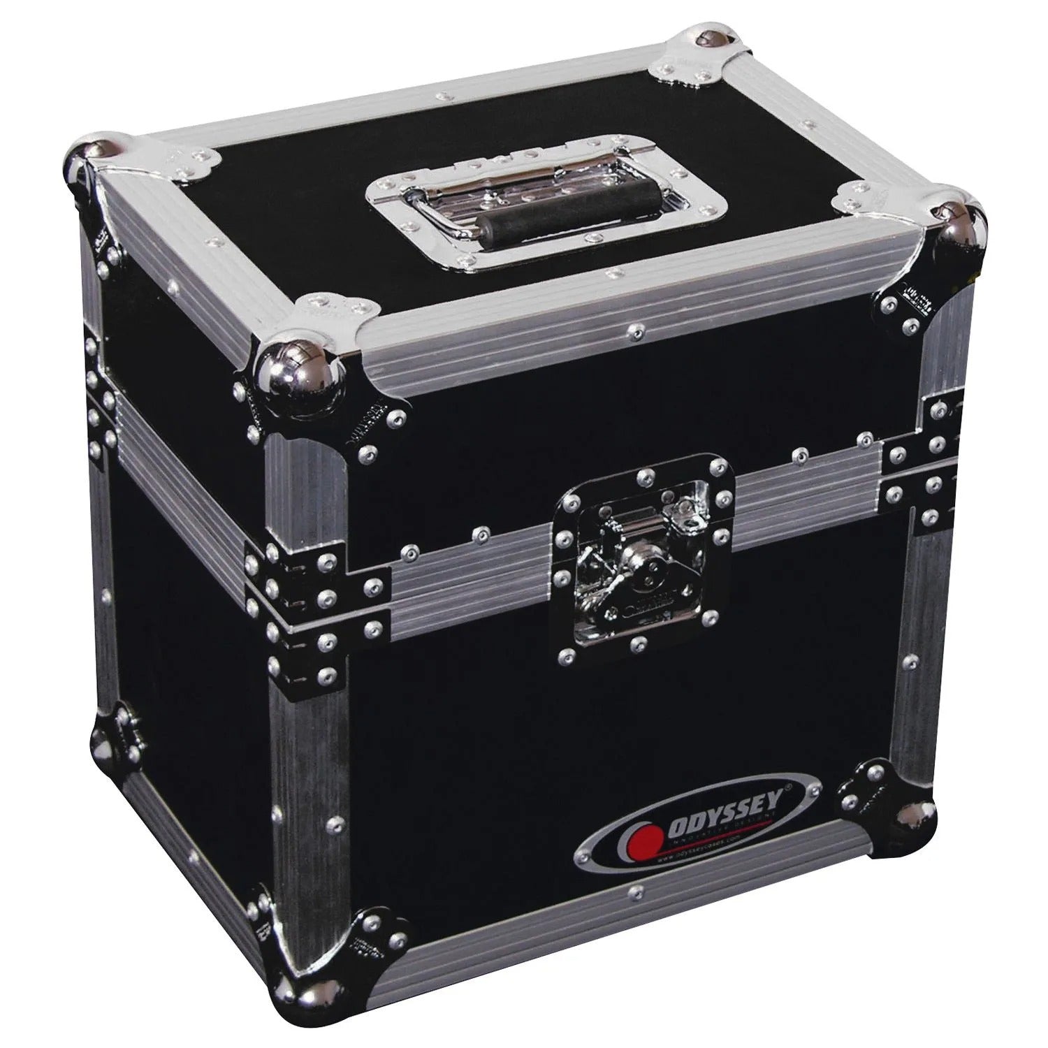 Open Box: Odyssey FZMIC12, Handheld Microphone Flight Case With Storage Compartment For 12 Microphones - Hollywood DJ