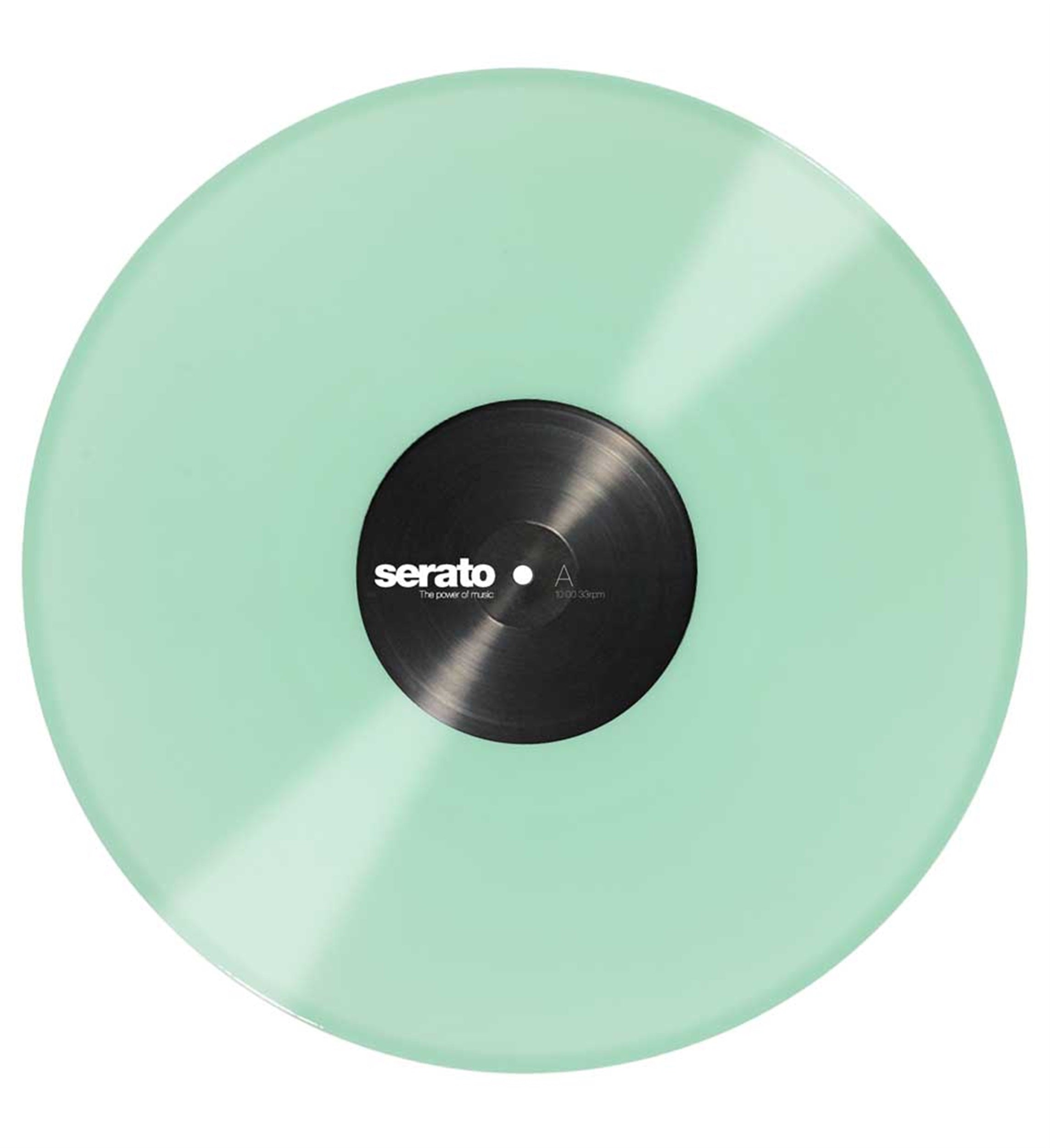 Serato SCV-PS-GID-OV 12" Glow in the Dark Control Vinyl pressing for Serato DJ Pro (Pair) - Hollywood DJ