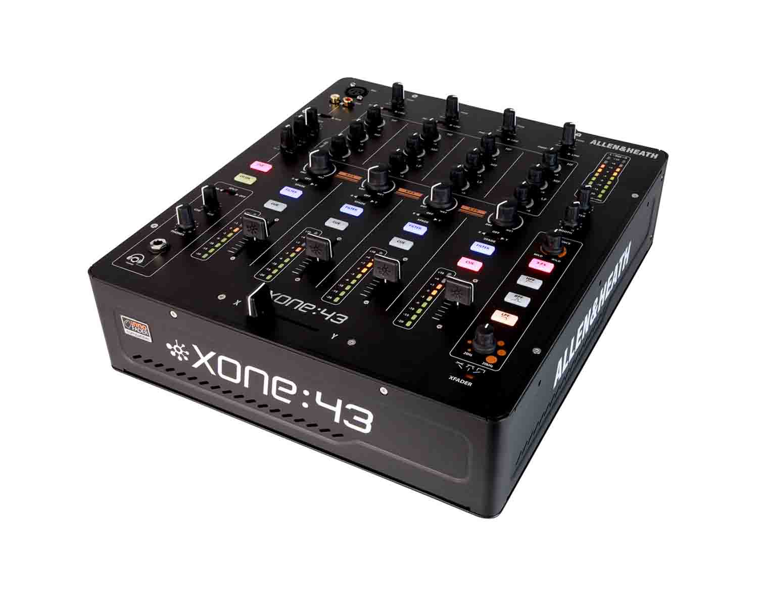 Allen & Heath XONE:43, 4 Channel Analogue DJ Mixer - Hollywood DJ
