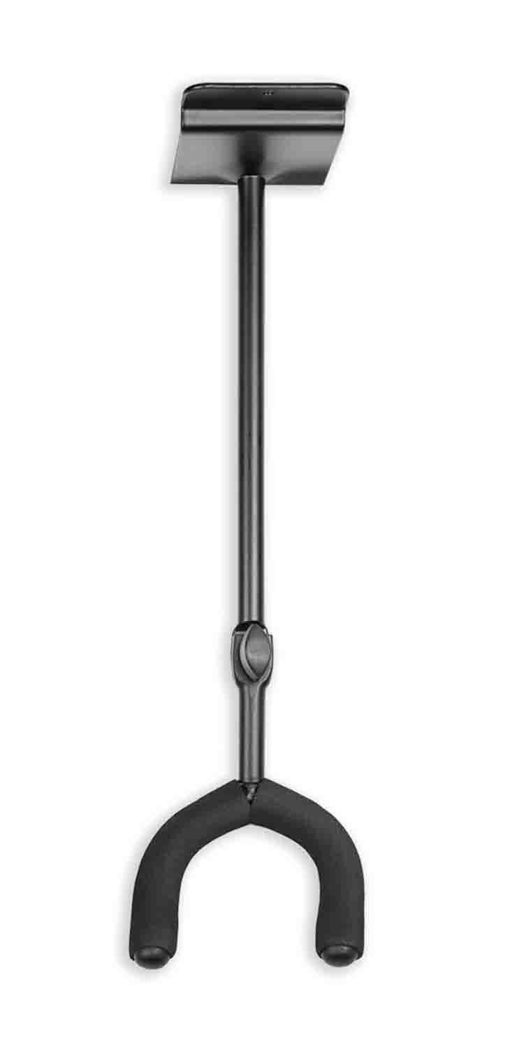 Levy's Leathers LVY-SLATHNGR05-BLK Adjustable Slatwall Guitar Hanger Yoke - 5 pack - Hollywood DJ