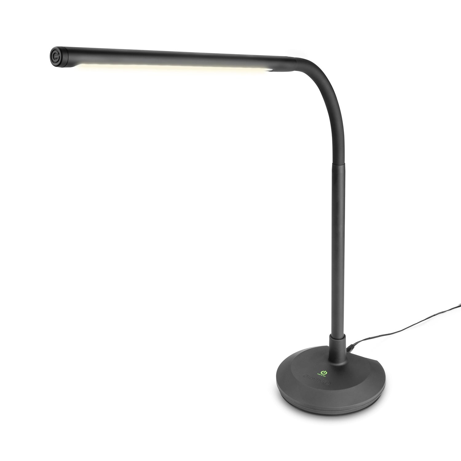 Gravity GLEDPL2B Dimmable LED Desk and Piano Lamp with USB Charging Port - Hollywood DJ