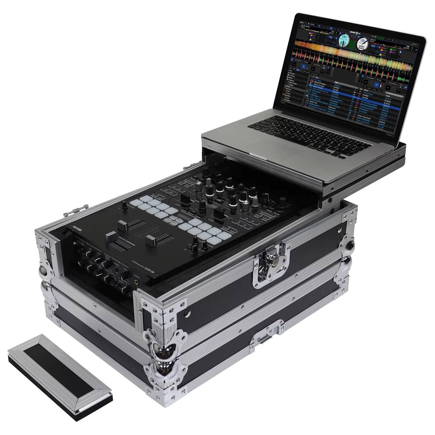 Odyssey FZGS10MX1XD 10″ Format DJ Mixer Case with Extra Deep Rear Compartment - Hollywood DJ