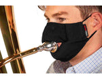 Gator Cases GBOM-XSMALLBK X-Small Wind Instrument Face Mask - Hollywood DJ