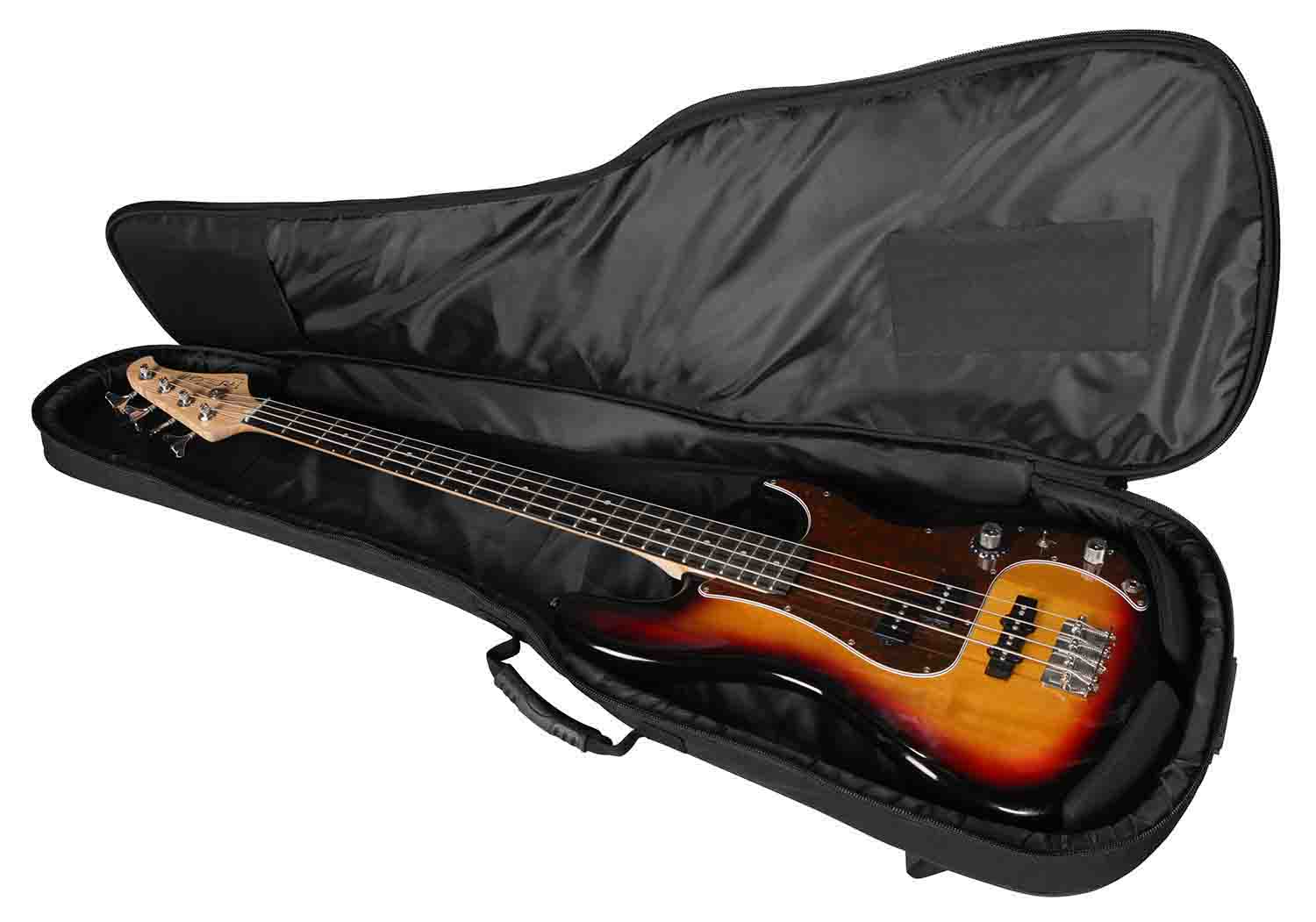Gator Cases GB-4G-BASSX2 4G Style Gig Bag for 2 Bass Guitars with Adjustable Backpack Straps - Hollywood DJ