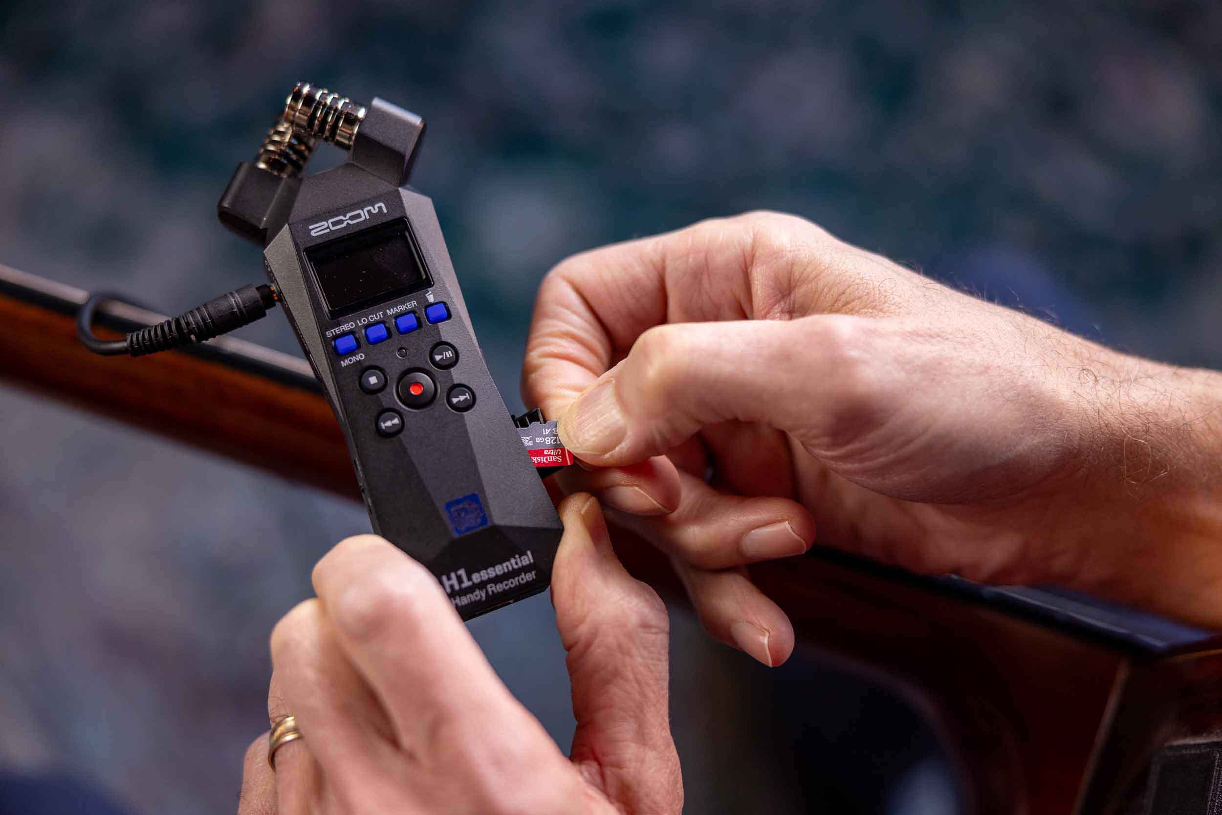 Do not post until 25 January : Zoom H1essential 32-Bit Float Handy Portable Digital Recorder Zoom