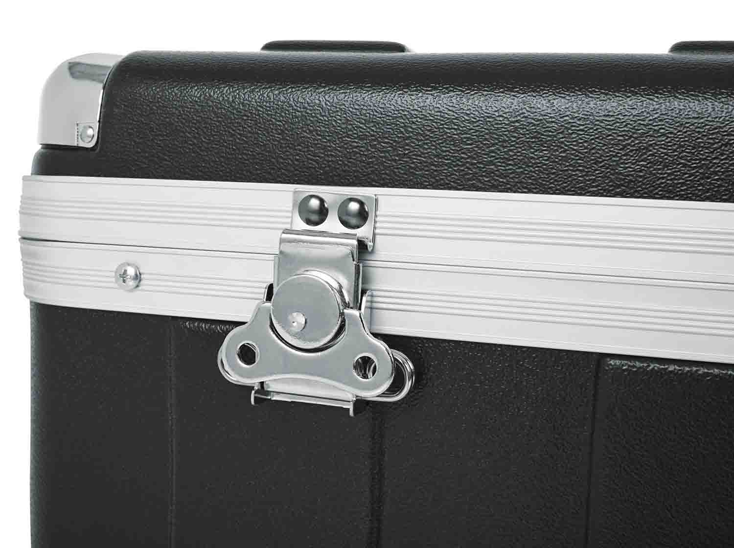 Gator Cases G-MIX-12 PU ATA Molded Pop-Up DJ Mixer Case with Wheels - Hollywood DJ