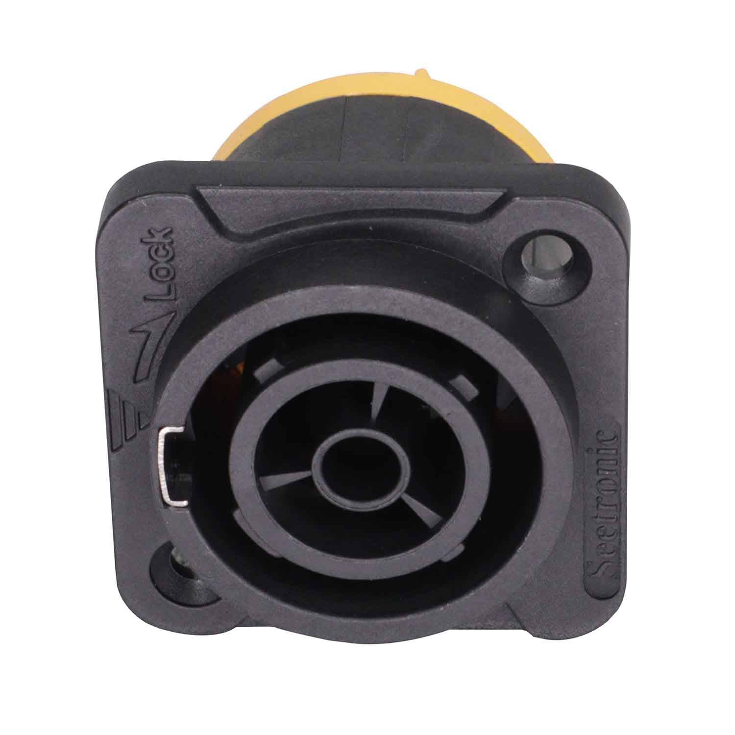 ProX XC-SAC3FPX Professional Waterproof SAC3FPX Power Twist TR1 Connector FEMALE Socket BY SEETRONIC - Hollywood DJ
