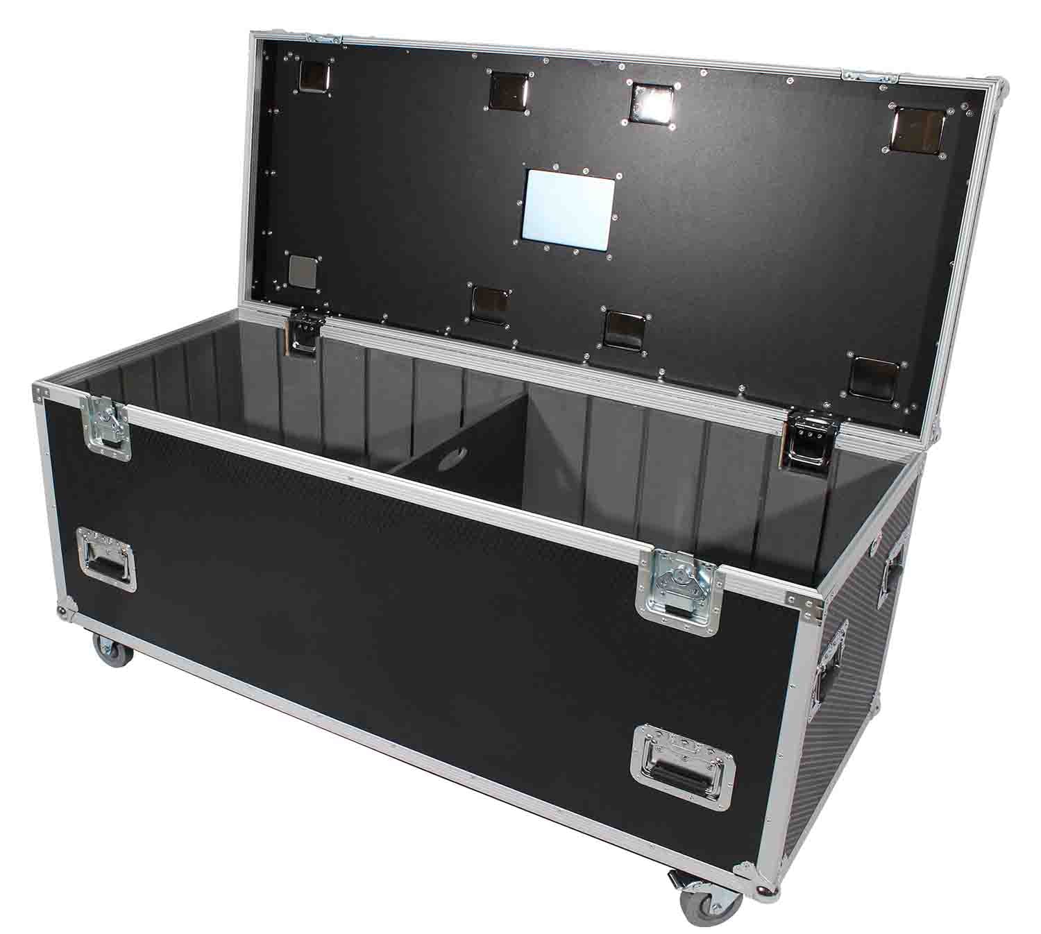 ProX XS-UTL246030W Heavy-Duty Truck Pack Utility Flight Case W-Divider and Tray Kit - 24"X60"X30" by ProX Cases