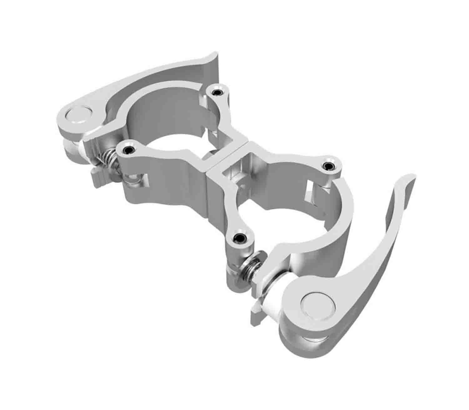 Global Truss MINI 360-QRSWIVEL, Medium Duty 360 degrees Dual Swivel Clamp with Quick Release - Hollywood DJ