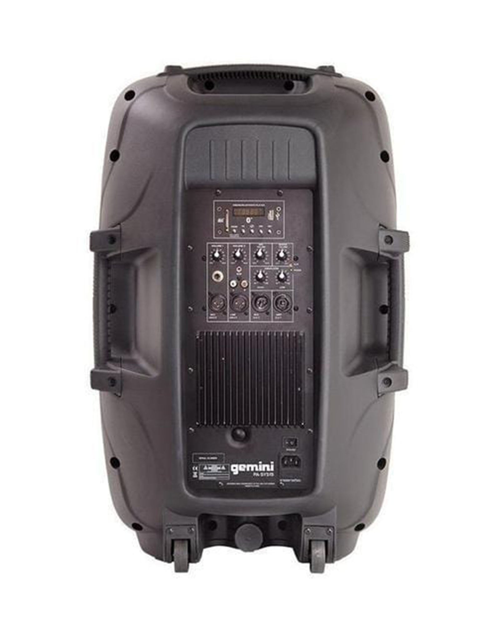 Gemini Sound PA-SYS15 Dual Speaker PA Package - Hollywood DJ