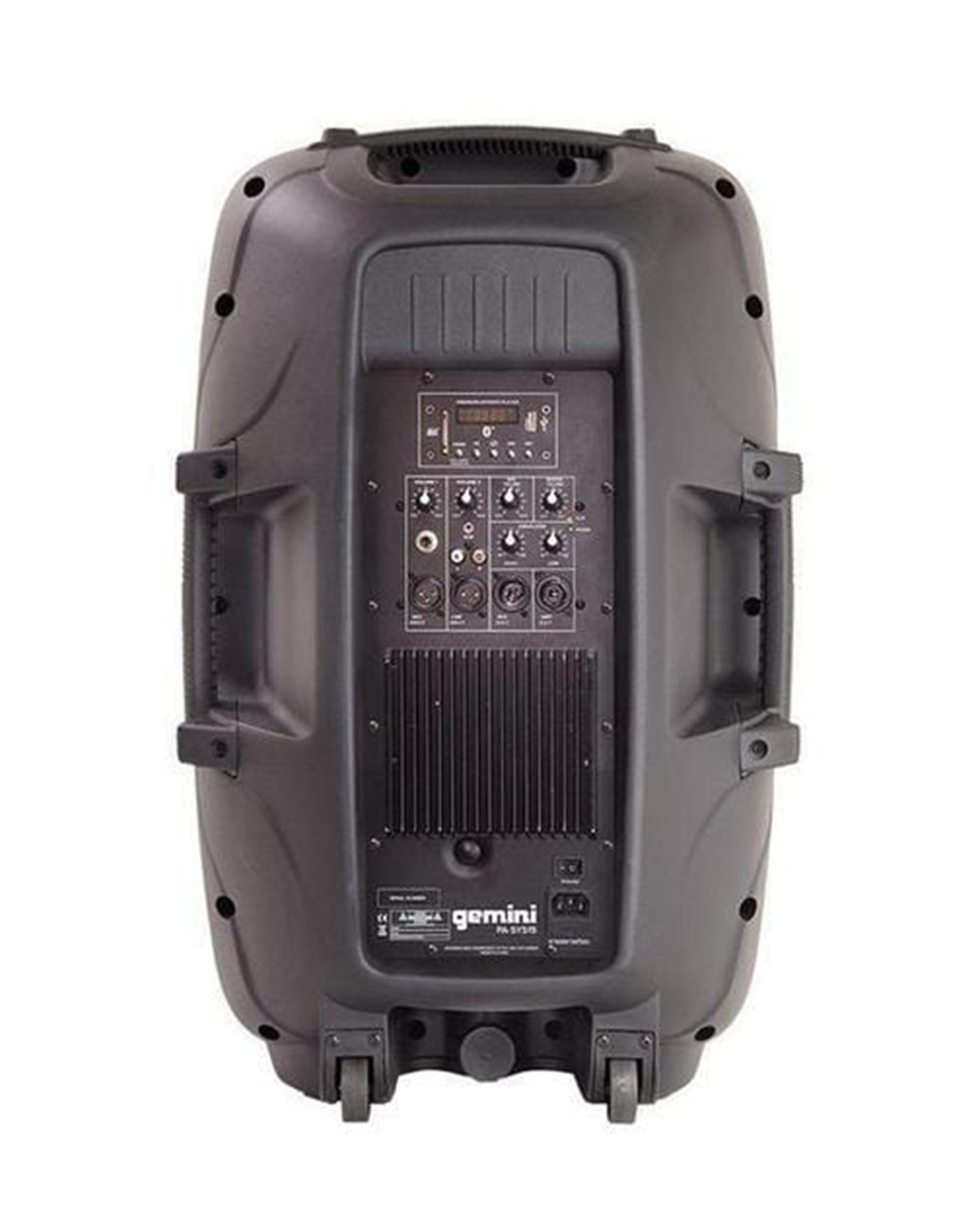 Gemini Sound PA-SYS15 Dual Speaker PA Package - Hollywood DJ