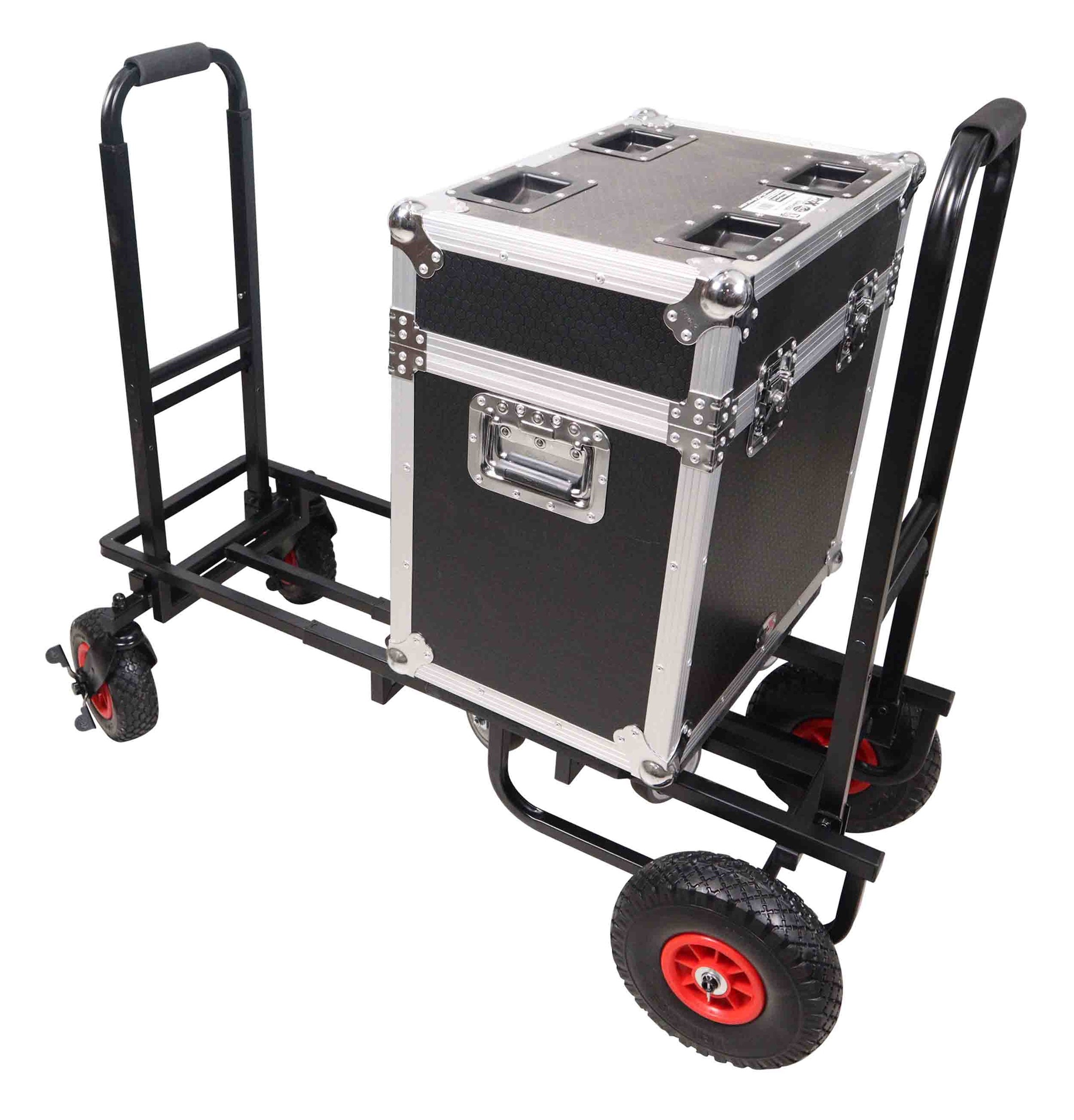 ProX X-ROLLNRUN Folding 8-in-1 Multi-Cart Rolling Utility, Dolly Height Adjustable Rolling Hand Truck by ProX Cases