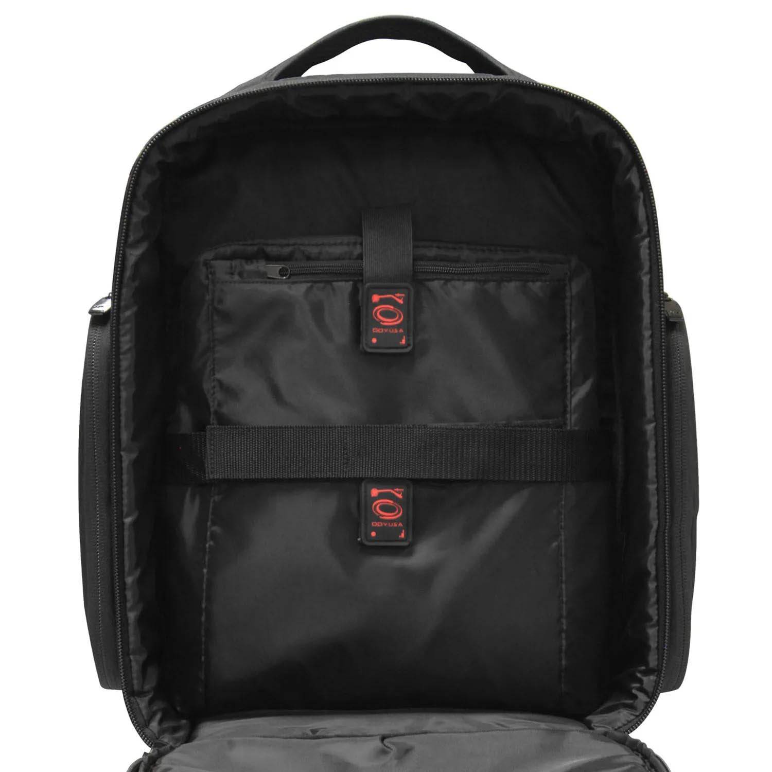 Odyssey BRXMK2BP12 Large Premium DJ Backpack - Black - Hollywood DJ