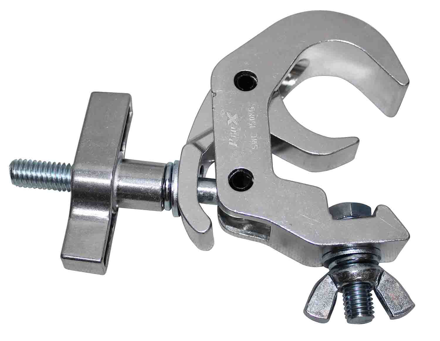 ProX T-C12H Easy Self Lock Clamp with Big Knob - 2 Inch - Hollywood DJ