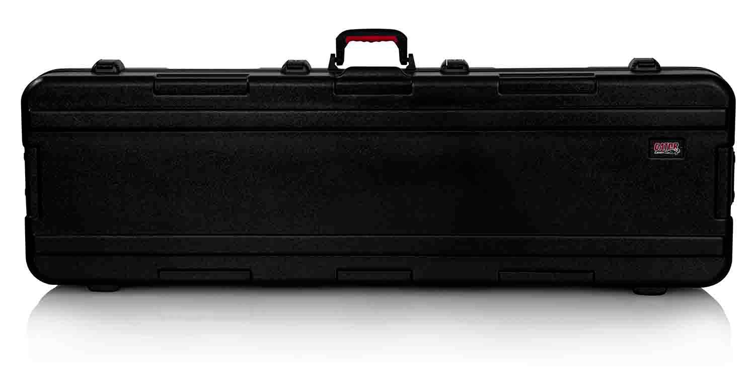 Gator Cases GTSA-KEY88SL Keyboard Case for Slim 88-note Keyboards with Wheels - Hollywood DJ