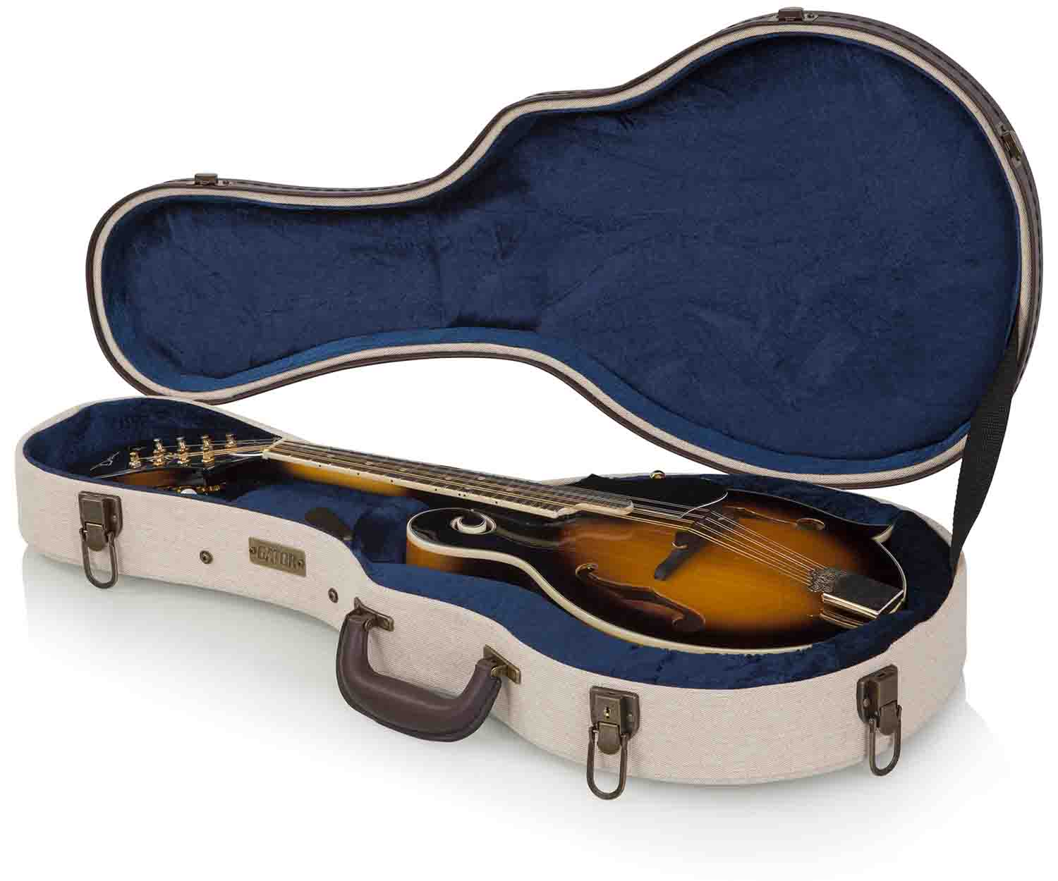 Gator Cases GW-JM MANDOLIN Deluxe Wood Case for Mandolin - Journeyman Burlap Exterior Gator Cases