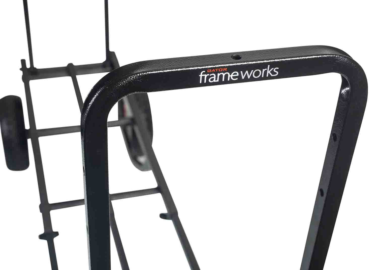 Gator Frameworks GFW-UTL-CART52AT All-Terrain Folding Multi-Utility Cart with 30-52” Extension - Hollywood DJ