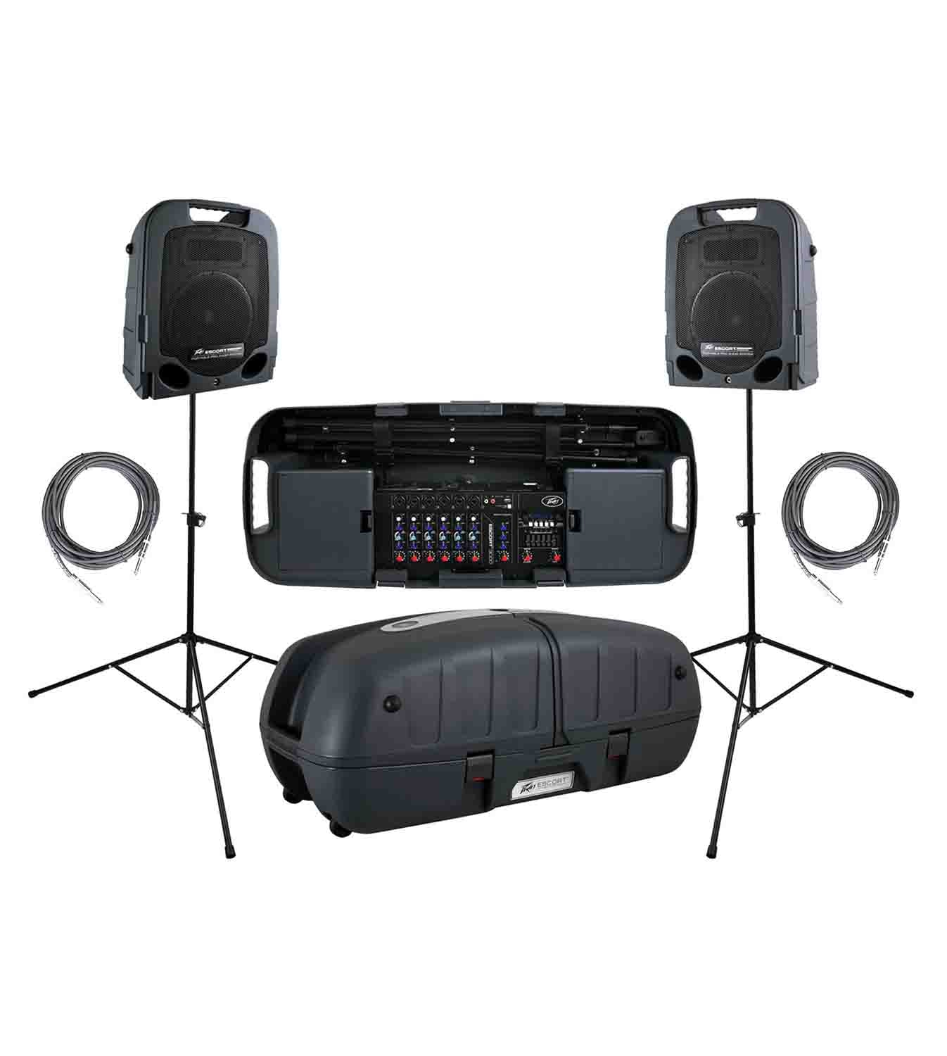 Peavey Escort 3000 Portable PA Speaker System - Hollywood DJ