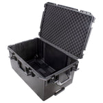 Odyssey VU291813HWNF Empty Bottom Interior Injection-Molded Trolley Utility Case - 29.25″ x 18.5″ x 12.5″ - Hollywood DJ