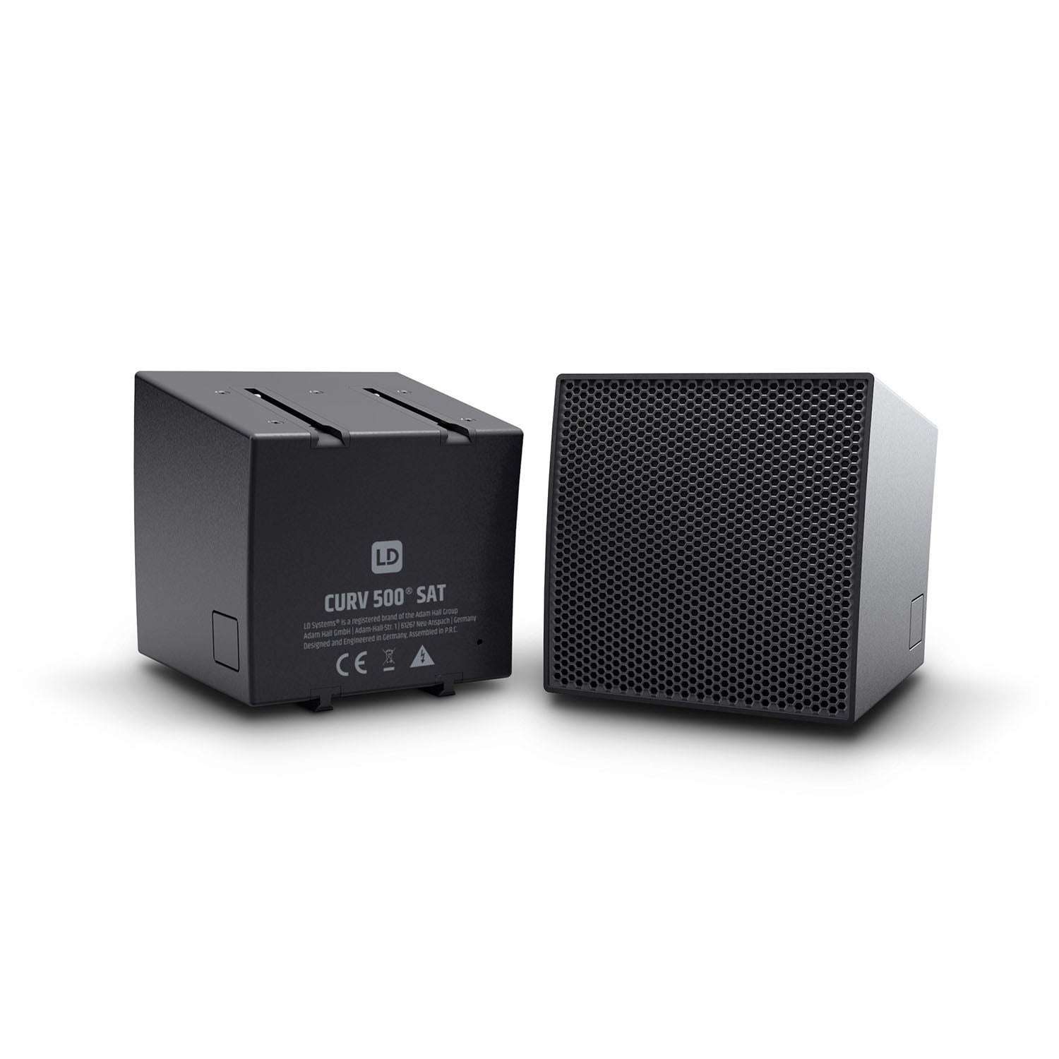 LD Systems CURV500ES Portable Array System Entertainer Set Including Distance Bar and Speaker Cable - Hollywood DJ