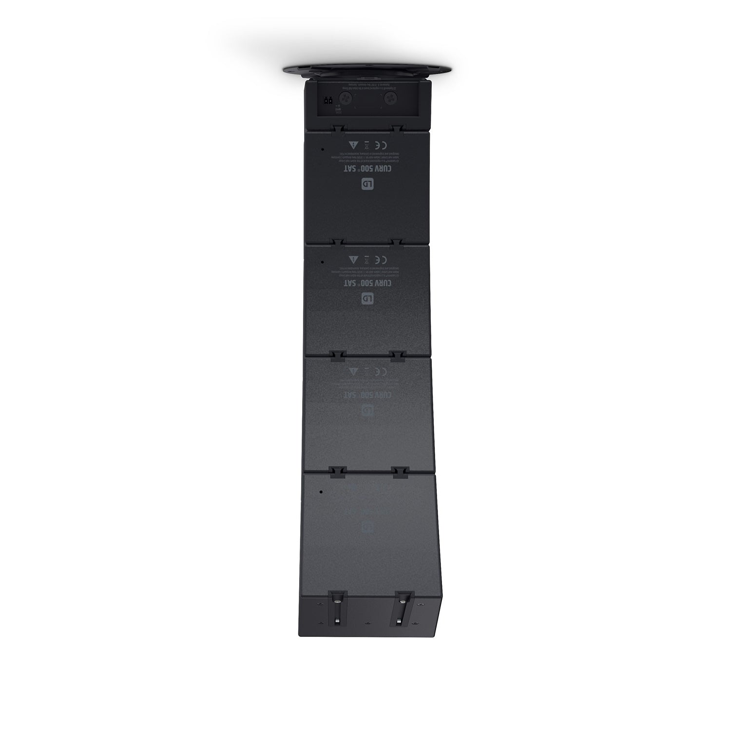 LD Systems CURV500CMB Ceiling Mounting Bracket For CURV 500 Satellites - Black - Hollywood DJ