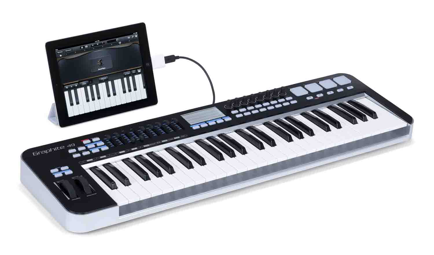 Samson Graphite 49 USB and MIDI Keyboard Controller - Hollywood DJ