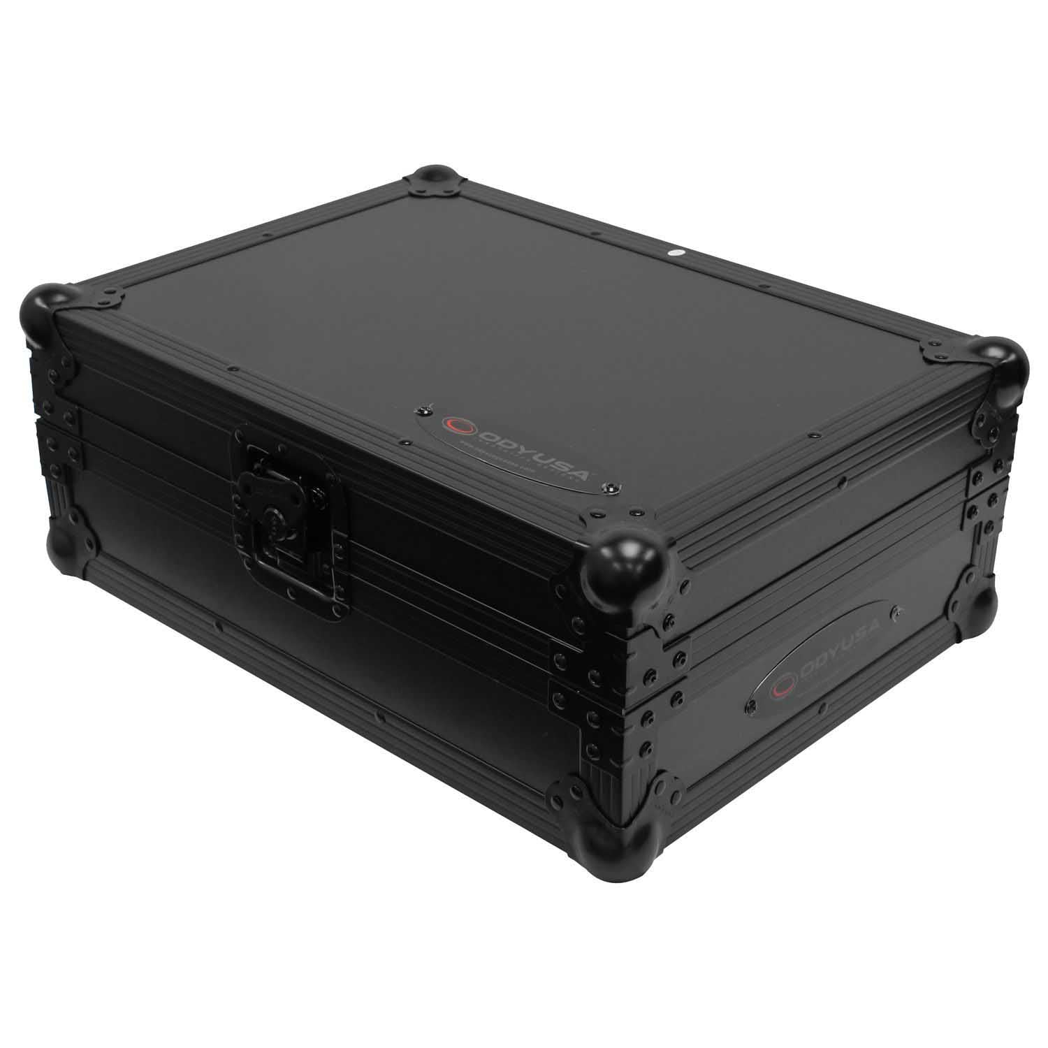 Odyssey FZCDJBL Universal DJ Flight Case for Large Format Media Player - Black - Hollywood DJ
