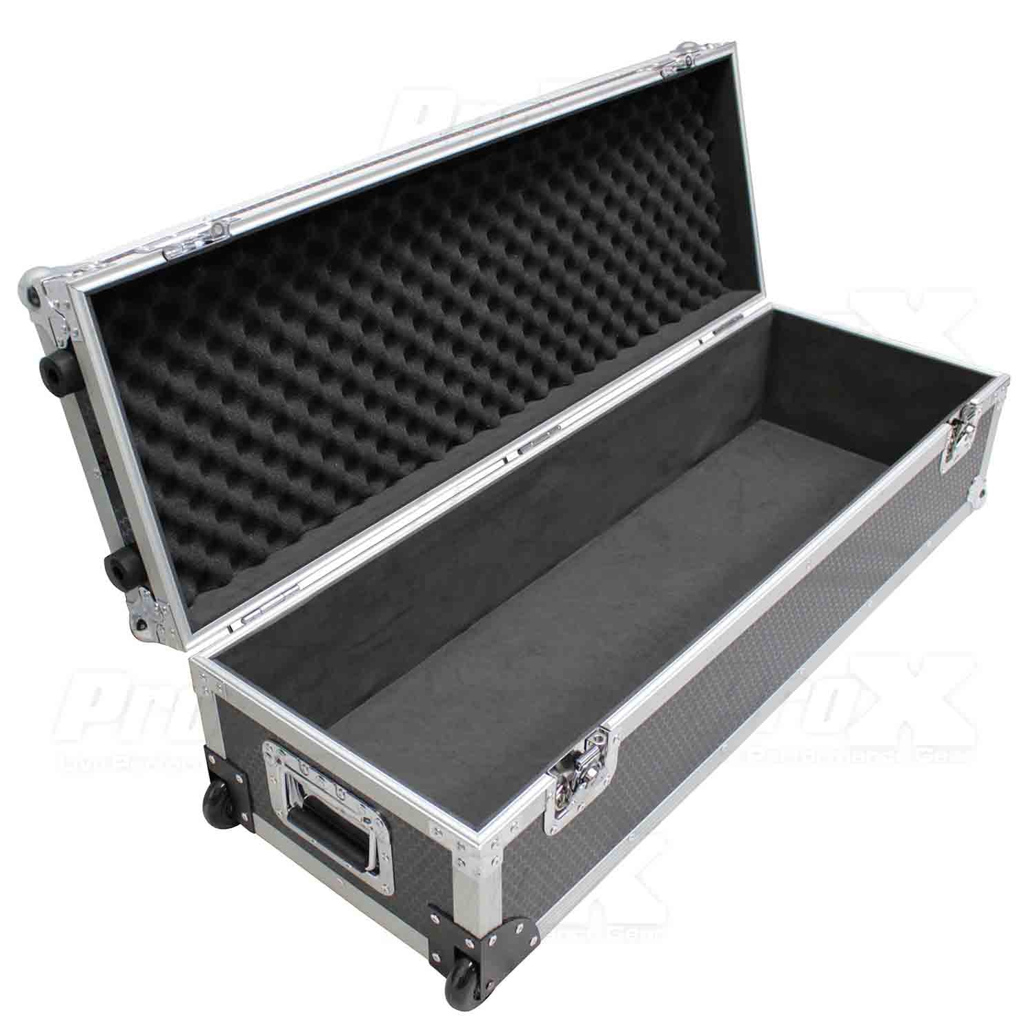 ProX XS-UTL12W, 40" Utility Case with Low Profile Wheels - 11" x 14" x 41" - Hollywood DJ