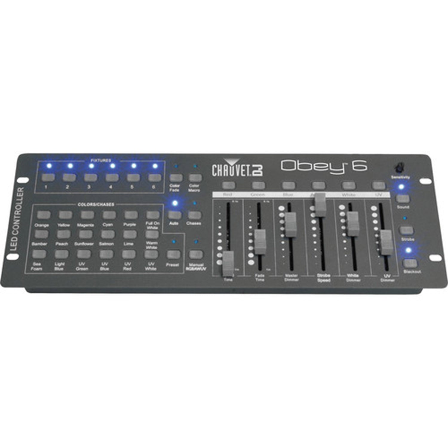 Chauvet DJ OBEY6 Obey 6 Universal DMX-512 Compact Stage Light Controller - Hollywood DJ