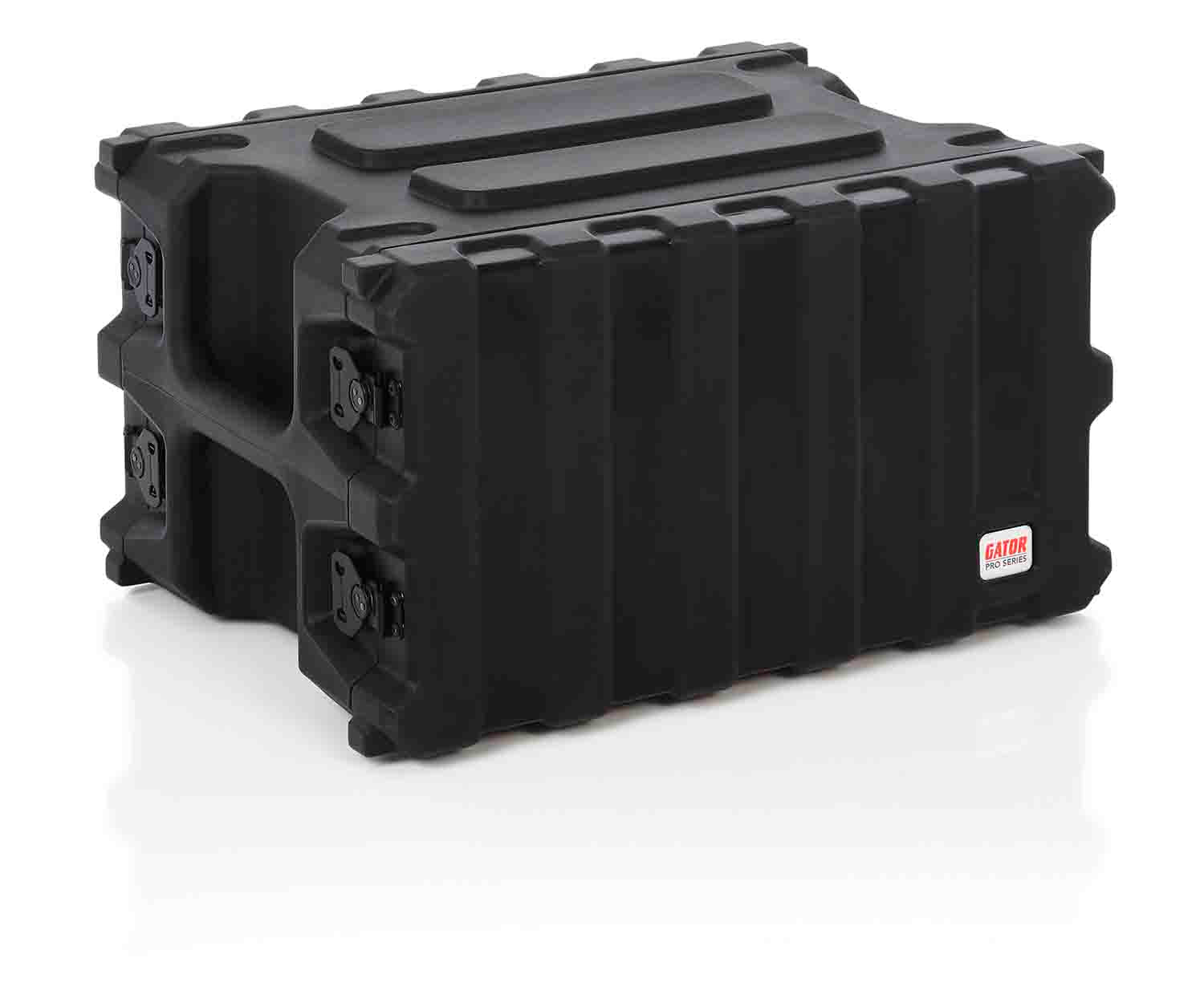 Gator Cases G-PRO-6U-13, 6U Deep Molded Audio Rack Case - 13 Inch - Hollywood DJ