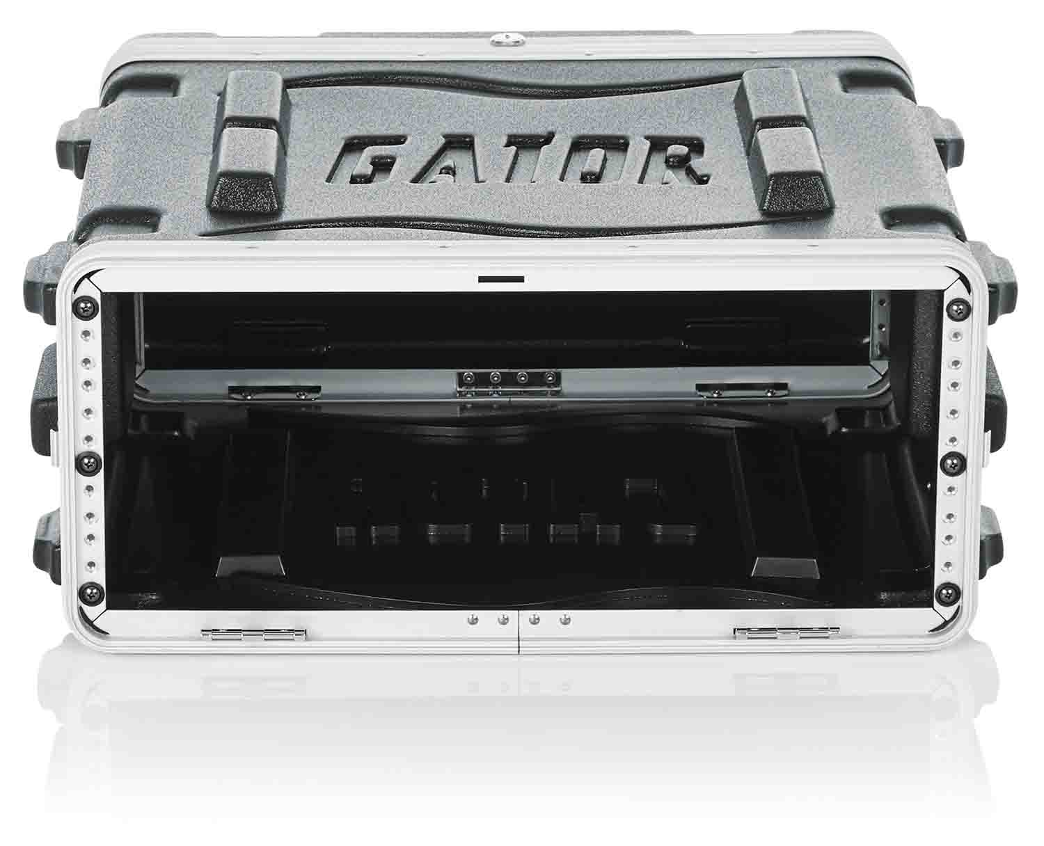 Gator Cases GR-4L Standard Molded 4U Audio Rack Case 19″ Deep - Hollywood DJ
