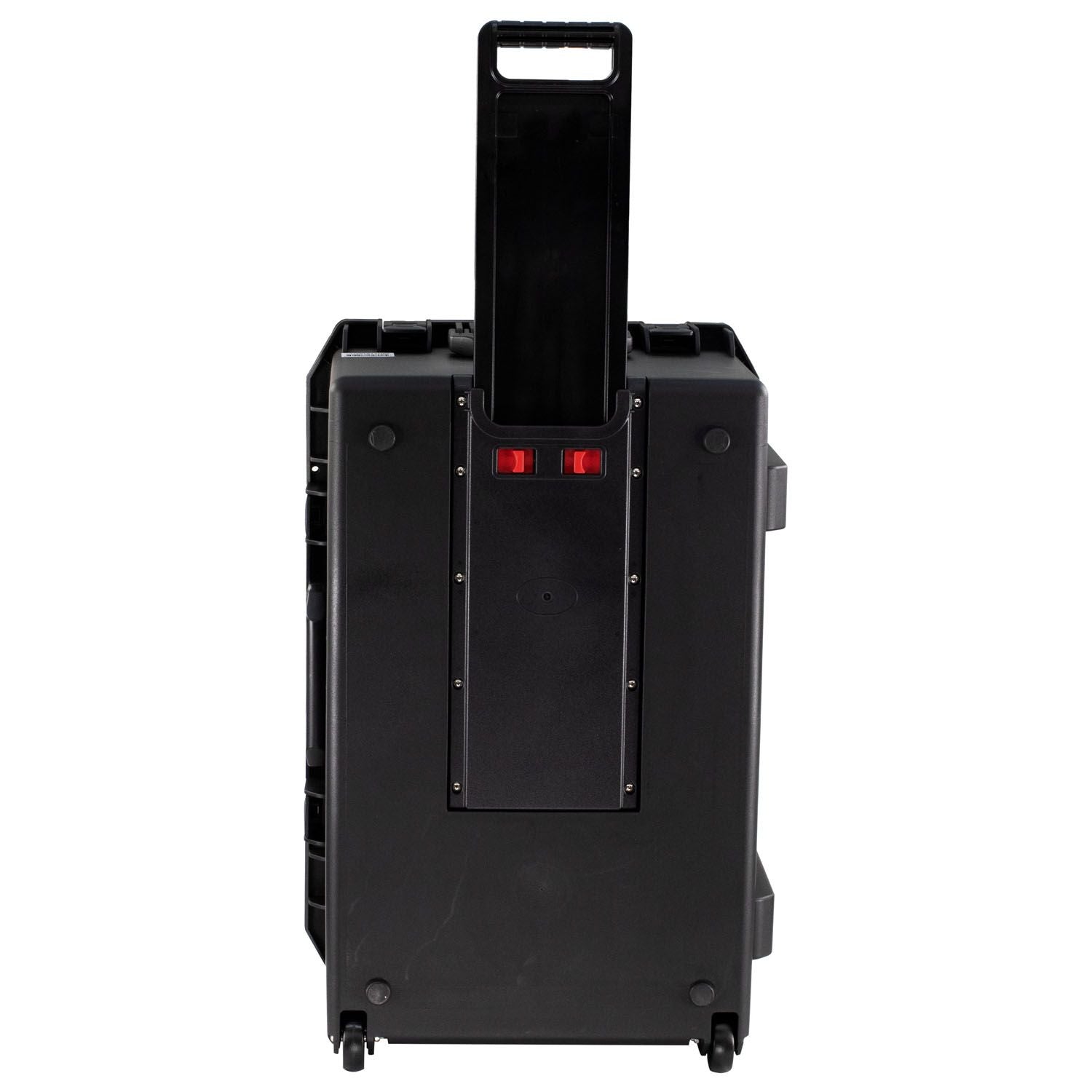 Odyssey VU291813HWNF Empty Bottom Interior Injection-Molded Trolley Utility Case - 29.25″ x 18.5″ x 12.5″ - Hollywood DJ