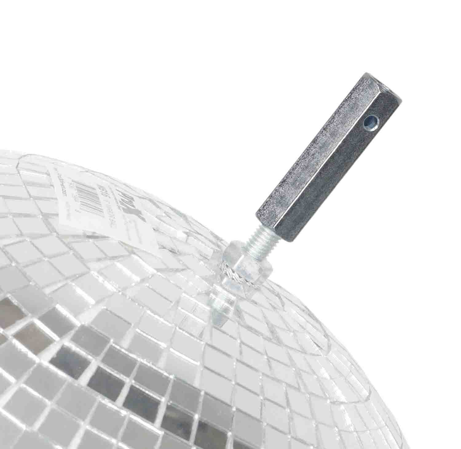 ProX X-MOTOS-BL, MOTOS Universal Mirror Ball Oscillating 1RPM Motor Mounts up to 30" Mirror Balls - Black - Hollywood DJ