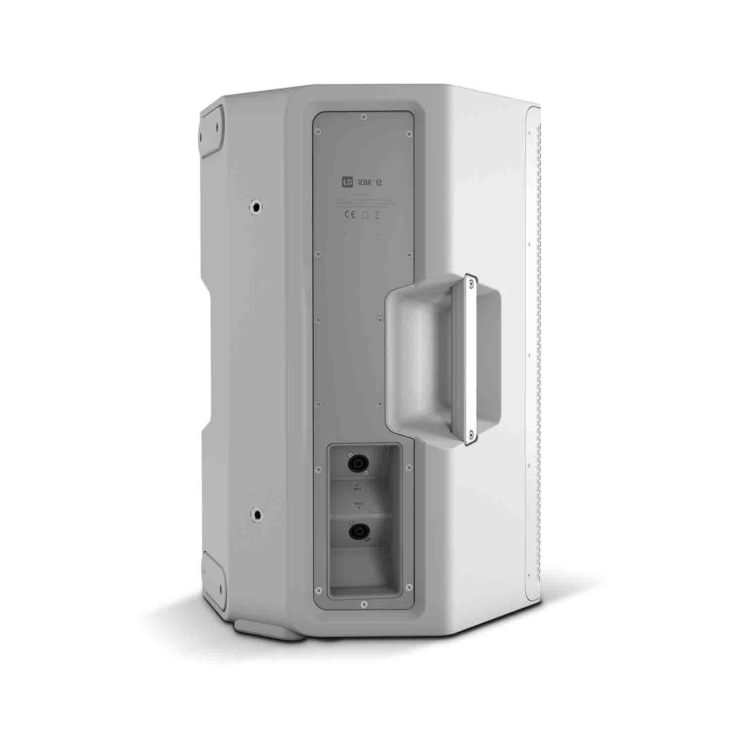 LD Systems ICOA 12 W 12" Passive Coaxial PA Loudspeaker - White - Hollywood DJ