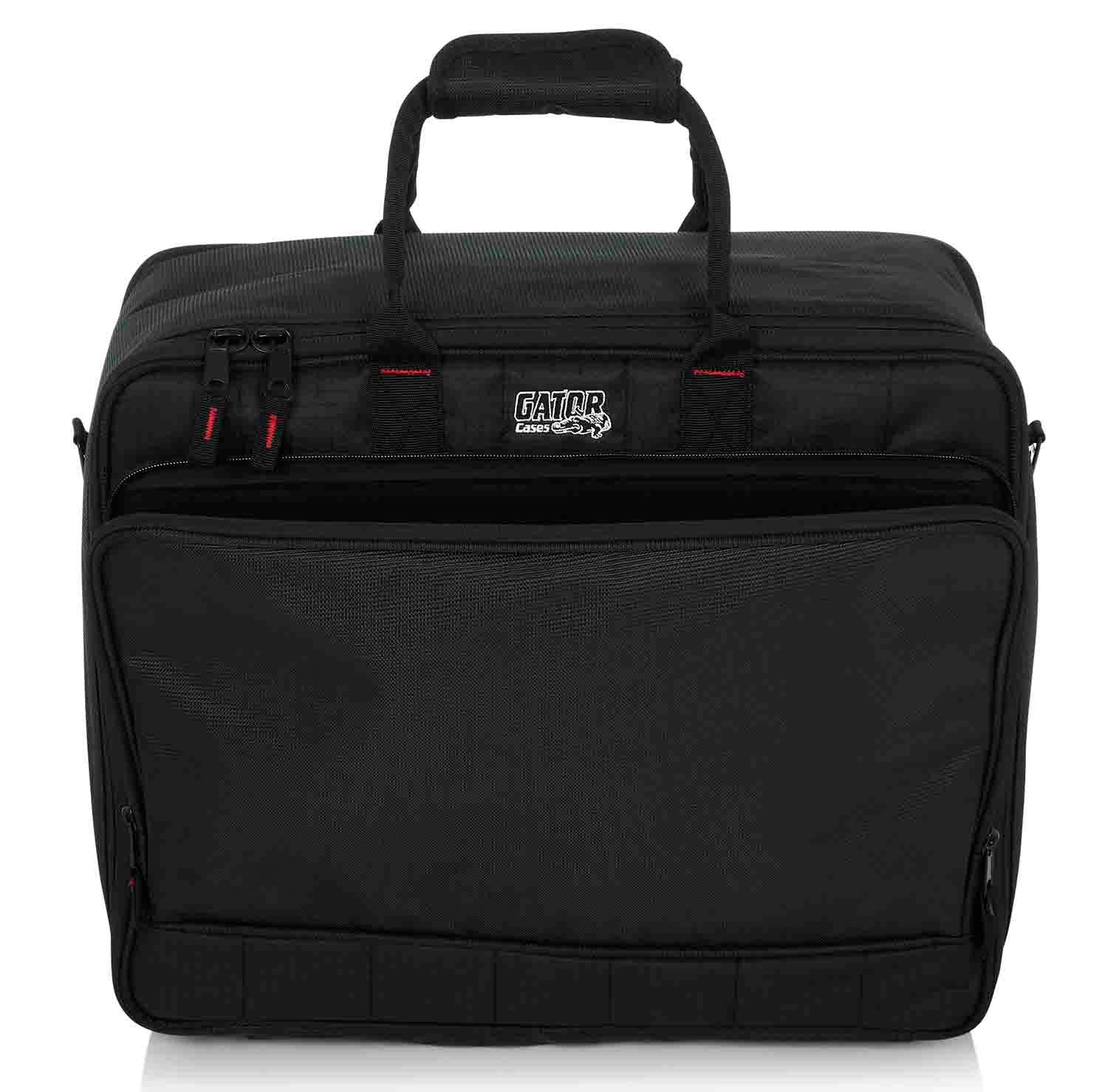 Gator Cases G-MIXERBAG-1815 Nylon DJ Mixer and DJ Equipment Bag - 18″ X 15″ X 6.5″ - Hollywood DJ