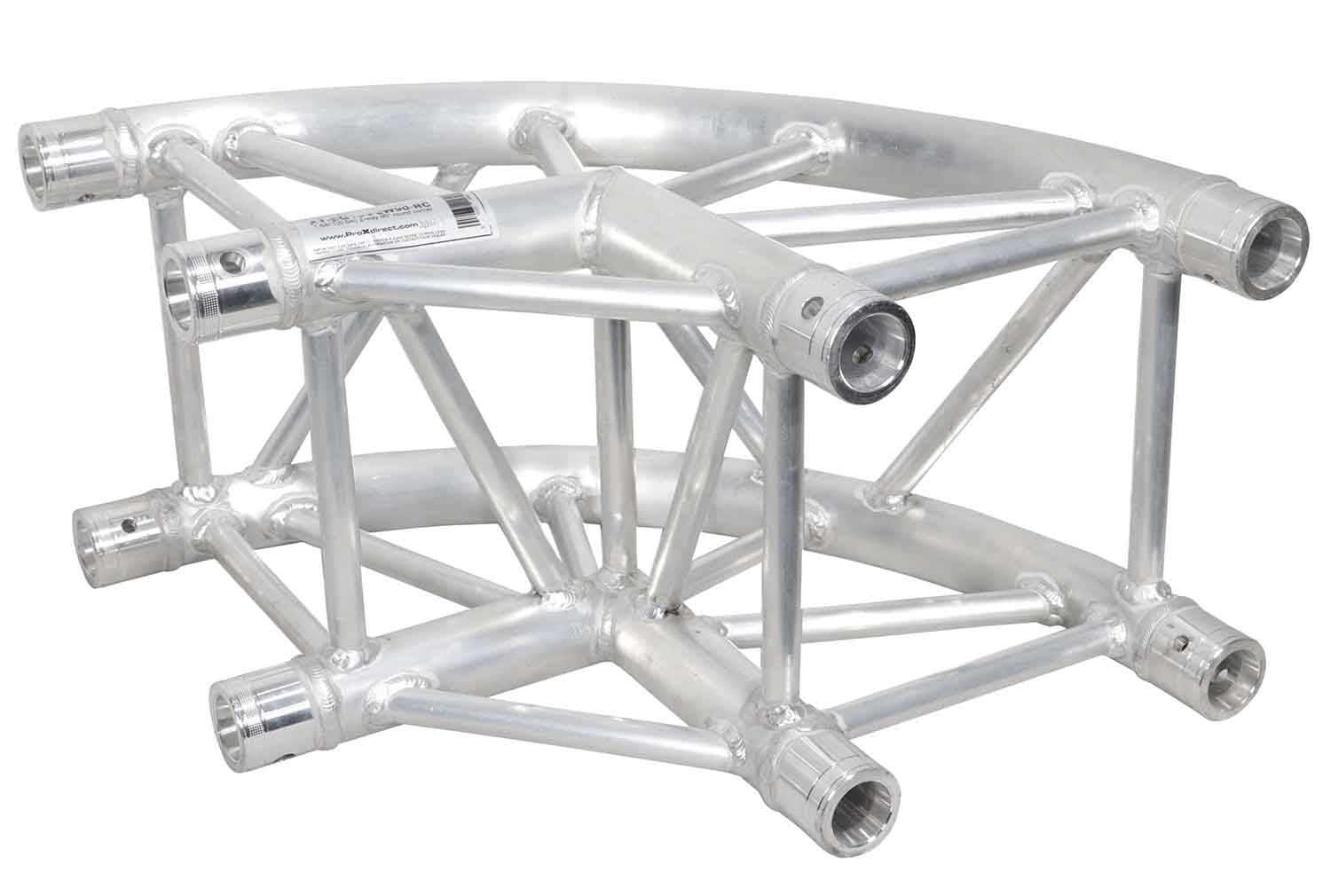 ProX XT-SQ164-2W90-RC, 2 Way 90 Degree Round Square Truss Corner - Hollywood DJ