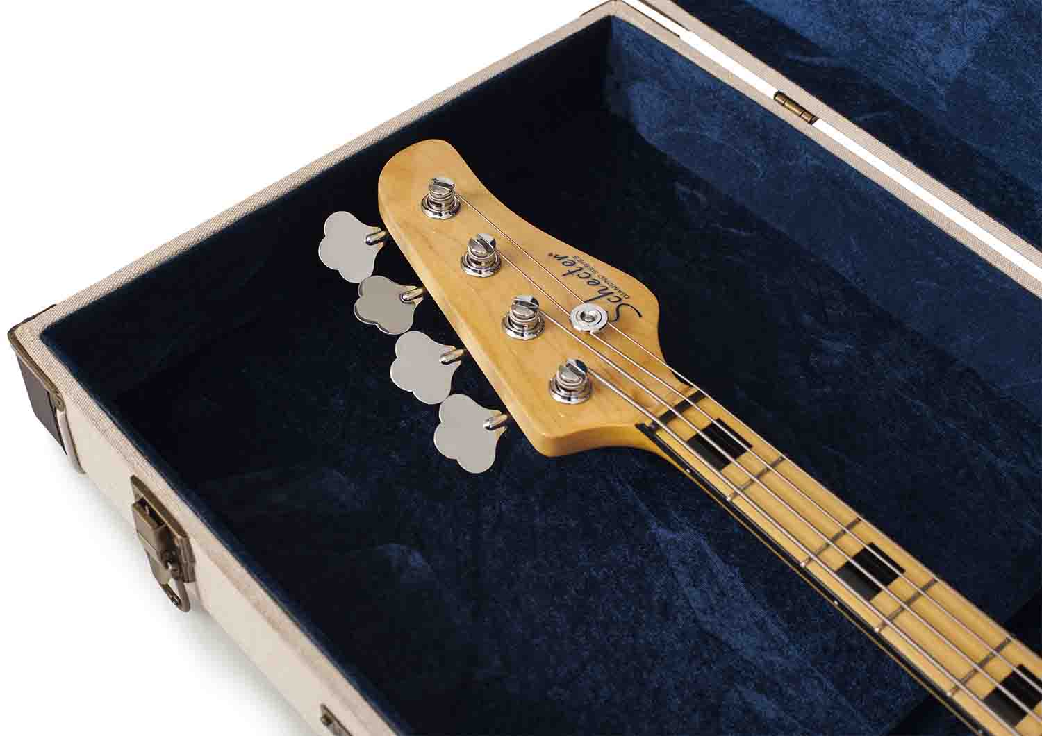 Gator Cases GW-JM BASS Deluxe Wood Case for Bass Guitars - Hollywood DJ