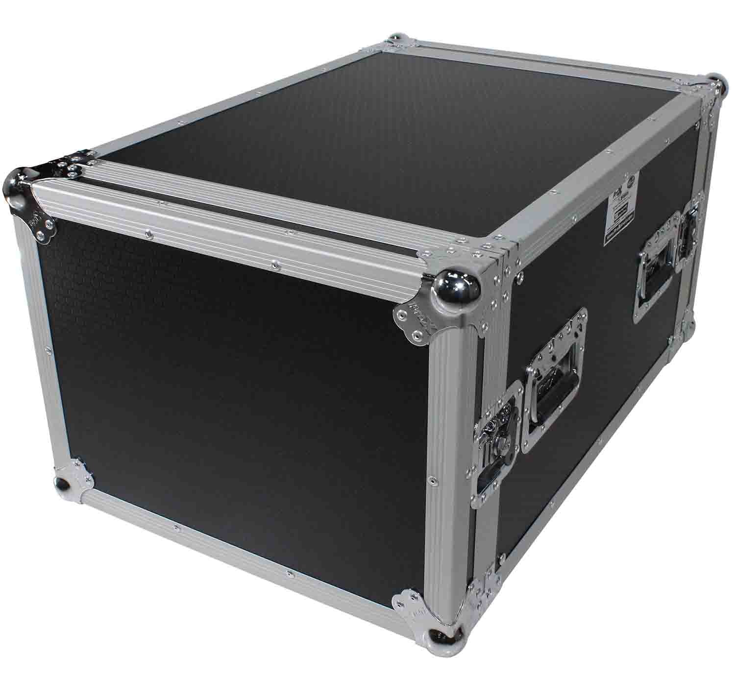 ProX T-8RSS24 8U Space Amp Rack Mount ATA Flight Case - 24 Inch Depth - Hollywood DJ
