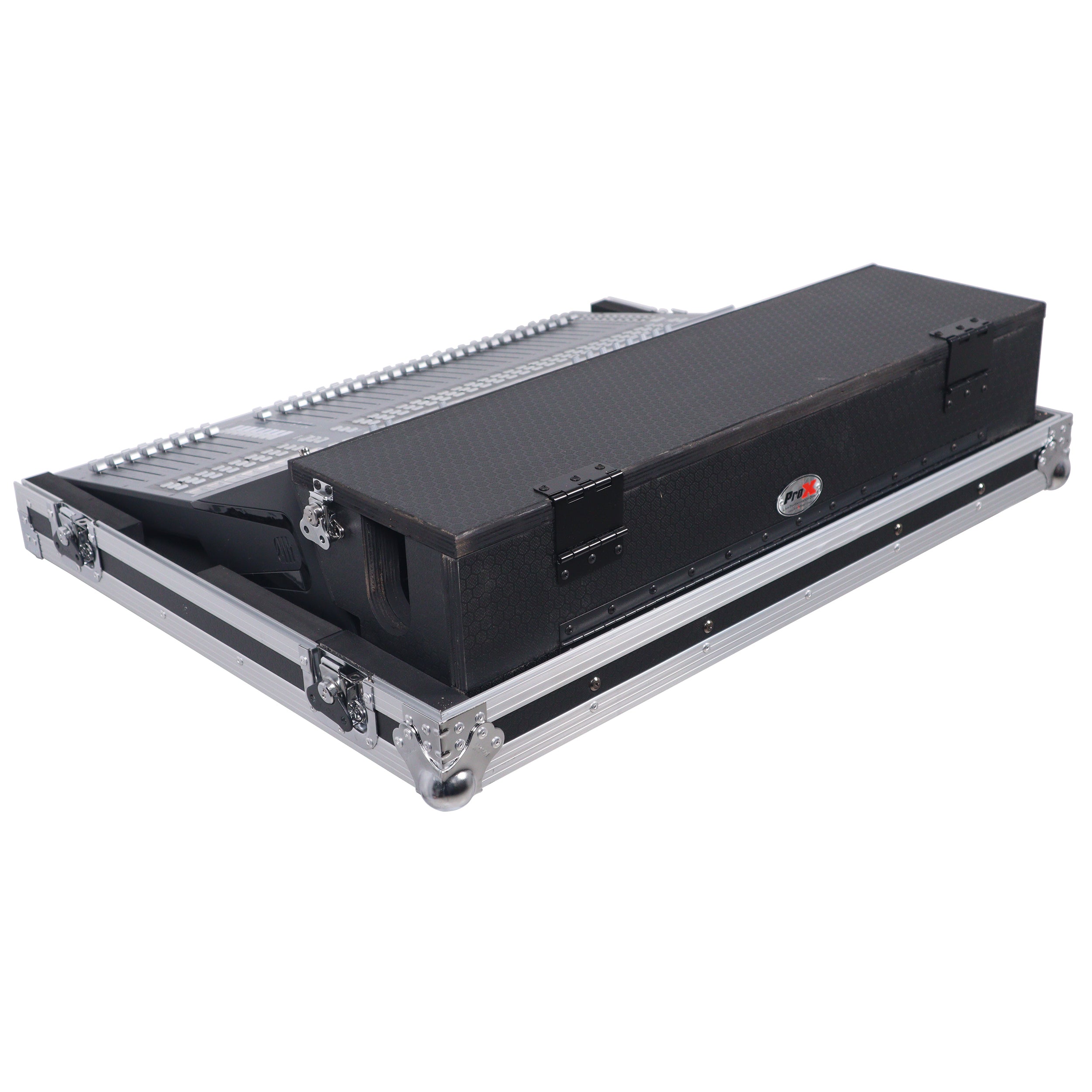 ProX XS-PRE32S64S DHW, ATA Digital Audio Mixer Flight Case for PreSonus STUDIOLIVE 64S 32S 32 Console with Doghouse and Caster wheels by ProX