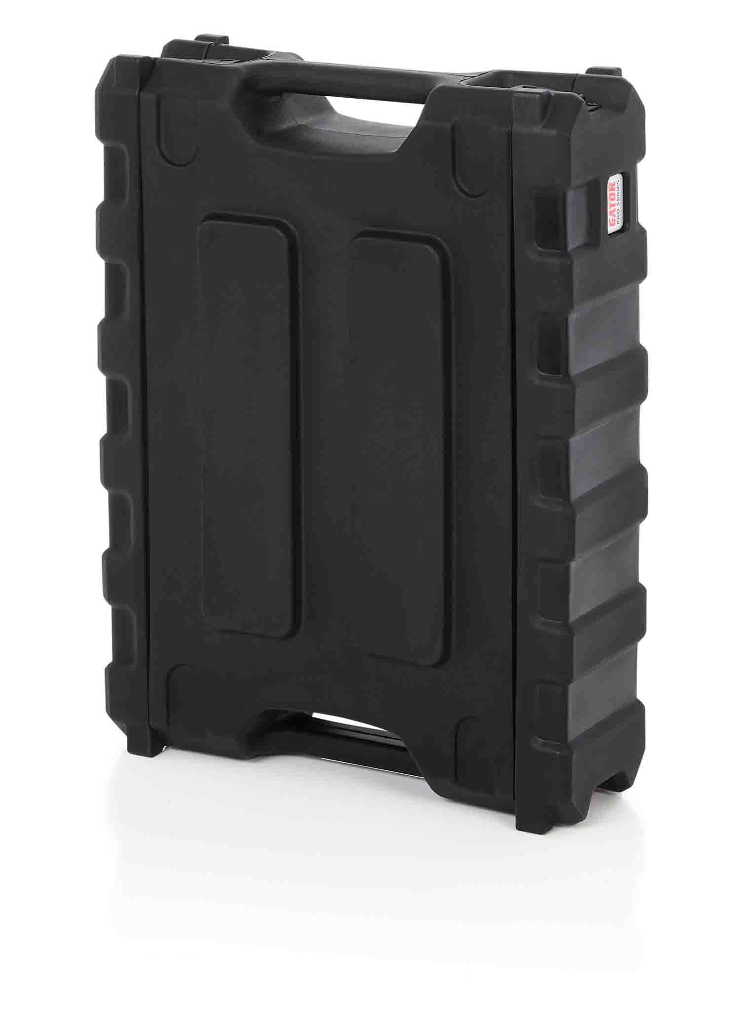 Gator Cases G-PRO-2U-13, 2U Deep Molded Audio Rack Case - 13 Inch - Hollywood DJ