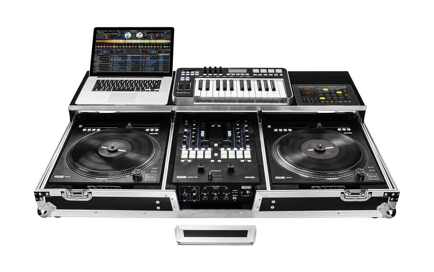 Odyssey FZGSPRA1272W DJ Coffin Case for Rane Seventy-Two and Rain Twelve Mixers - Hollywood DJ